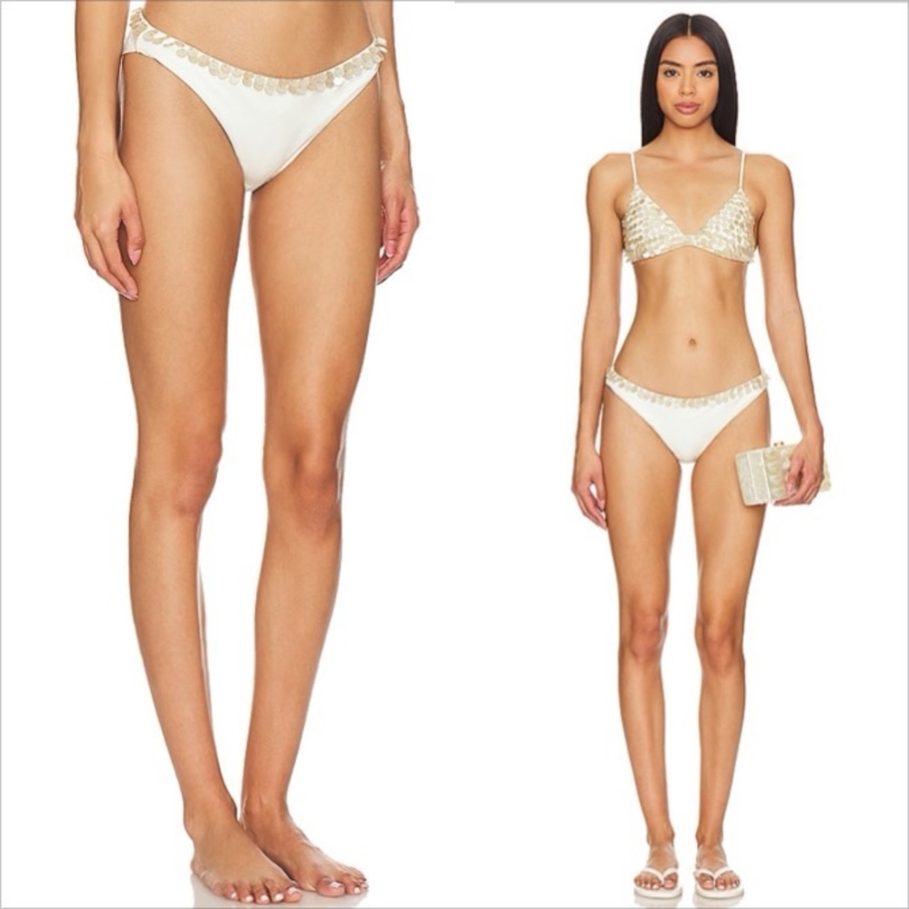 AGUA BENDITA - Lola Kai Sequin Cheeky Bottoms - L